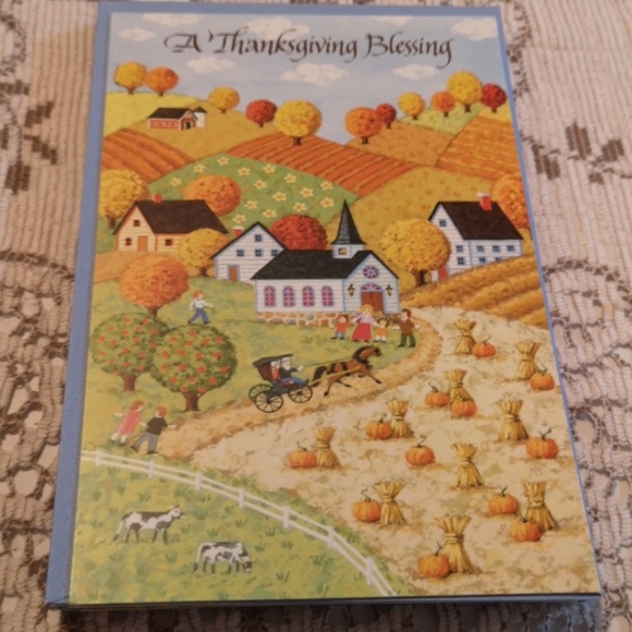 Set of 13 Thanksgiving Blessing Cards - Picture 2 of 4